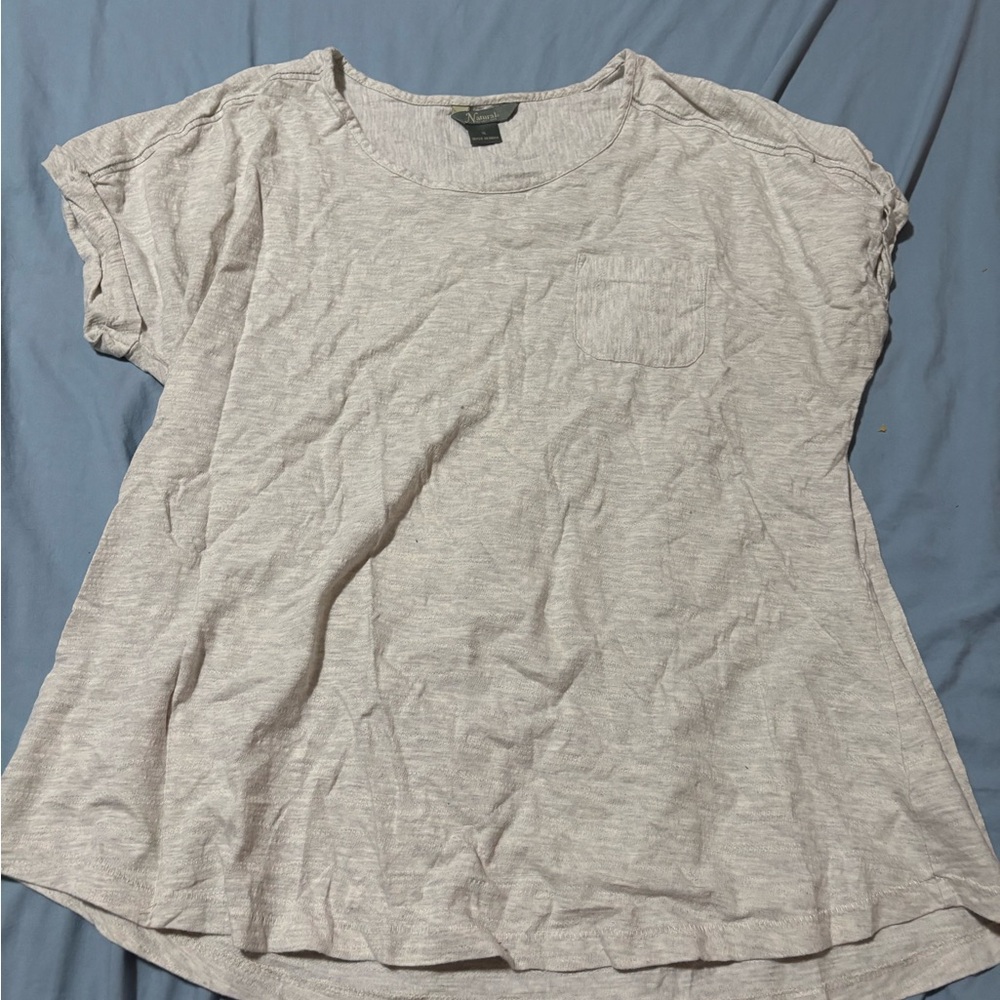 Natural reflections Casual Gray Women's Top size XL